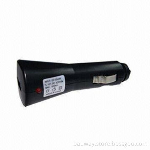 USB In-car Cigarette Charger, Harmless to Human Body and Environment